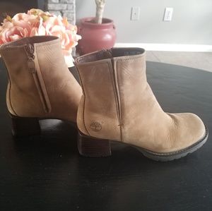 Timberland leather booties
